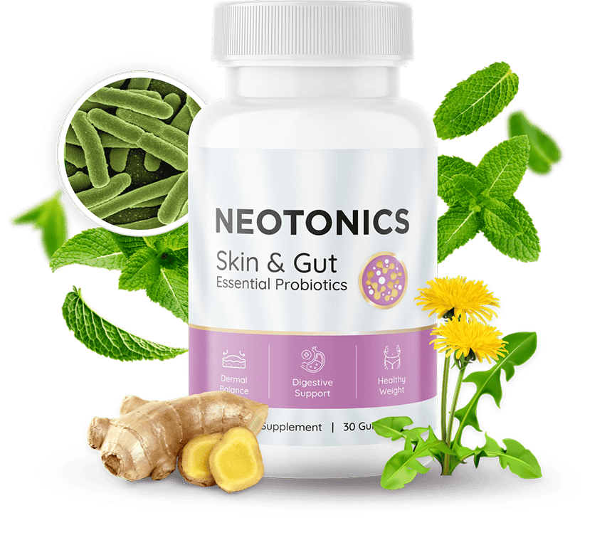 Neotonics Skin and Gut Probiotic Gummy Supplement